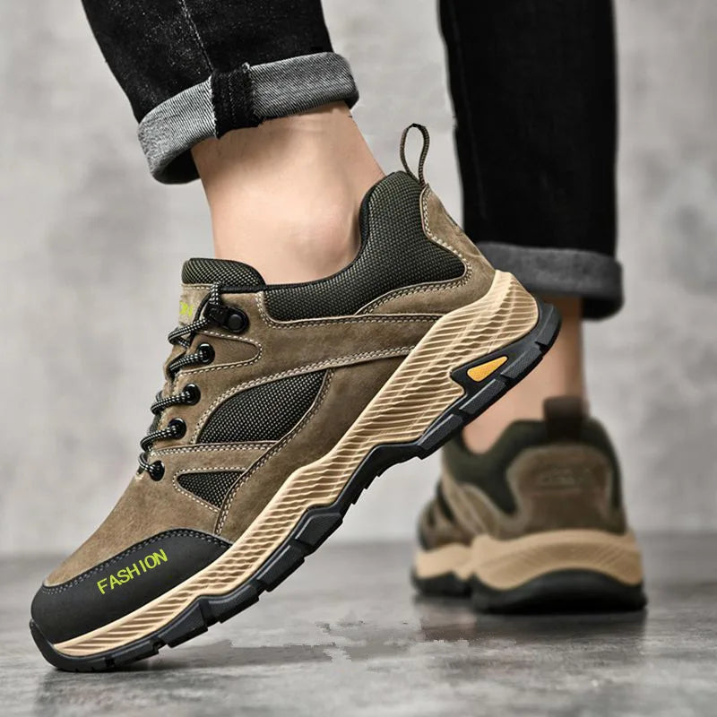 Men Breathable Anti-Slip Hiking Sneakers